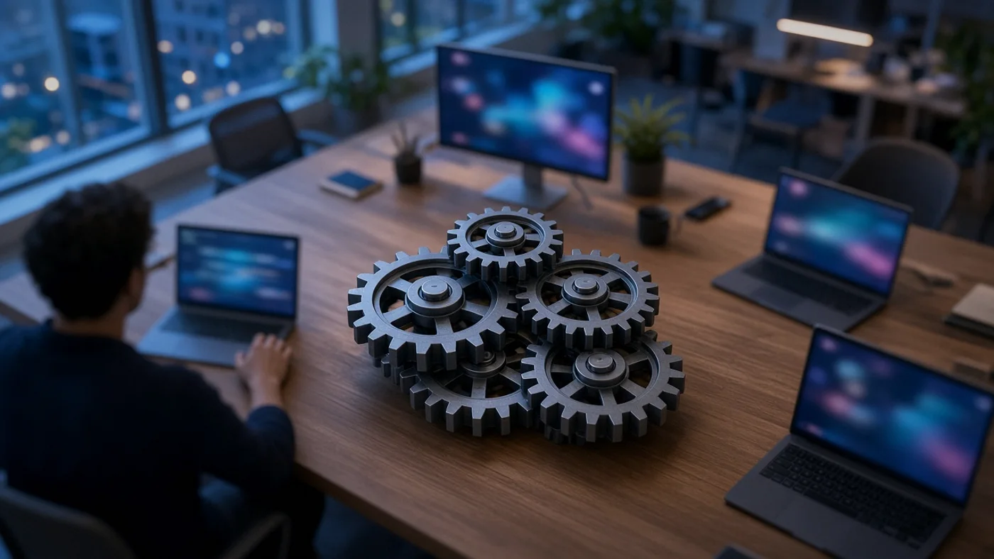 Interlocking gears