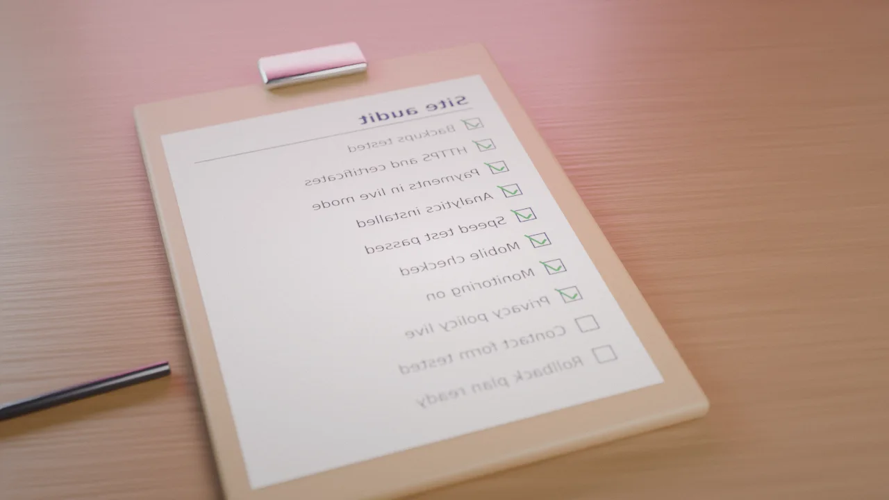 Audit trail log entries with magnifying glass illustration for compliance monitoring